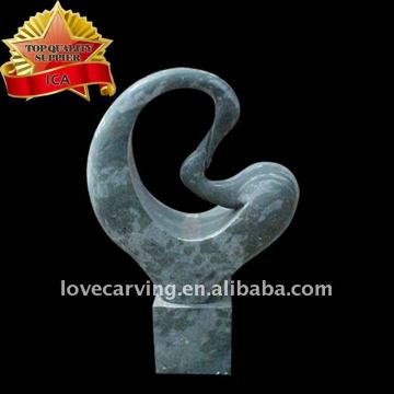 abstract stone art carving