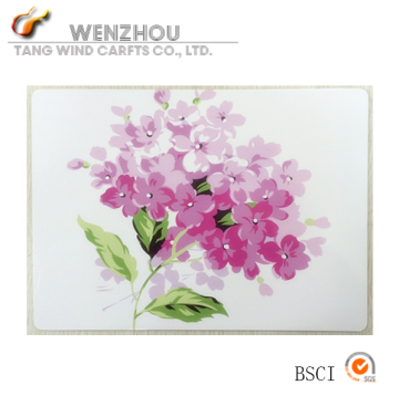 Beautiful designed food grade MDF Wood placemat