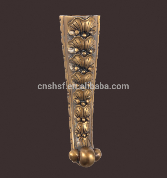 B11 Paw-Shaped Brass Furniture Feet for Table