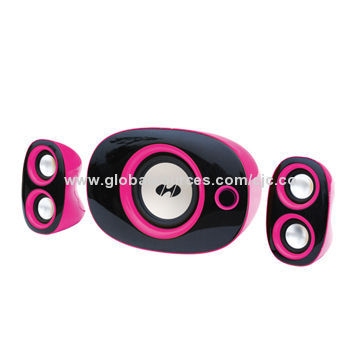 2.1ch Good Professional Multimedia Speakers, Different Colors Available, Privately Molded Product
