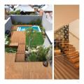 Composite decking voor buitenscoratie