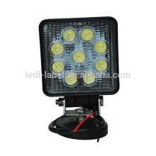 Auto led lamp 27w square working light flood beam led work lights