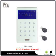 RFID Keypad For Alarm System With Big LCD Display