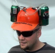 2015 New Beer Drinking Helmet Drinking Helmet