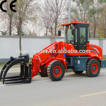 4WD wheel farming tractors machine TL2500 small tractors loader