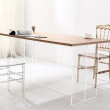 Modern Luxury Acrylic Floating Dining Table