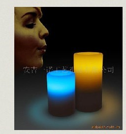 led blow on-off candle