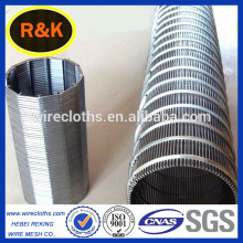 Bridge slot screen/Stainless steel mesh wedge screen tube