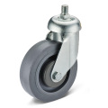 TPR Man-Made Rubber Wheel PP Caster Ball Bearing