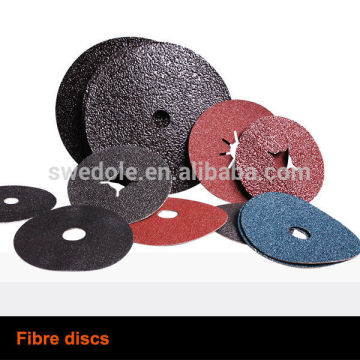 Abrasive fibre disc