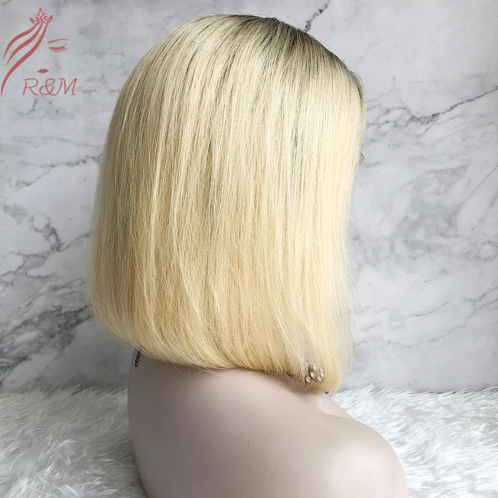 1b/613 150 Density Bob Wig, Bob Lace Frontal Wigs