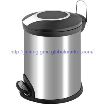 Stainless Steel Oval Dustbin