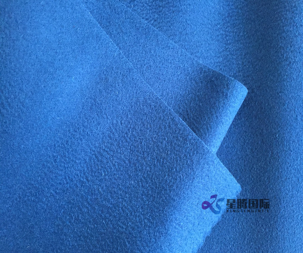 Water Wave Wool Coating Fabric