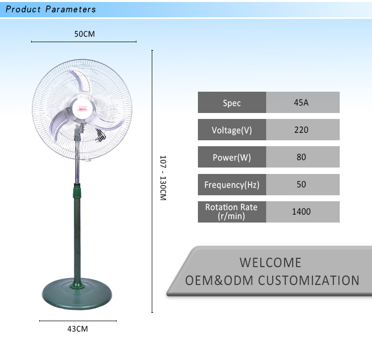 industrial stand fan