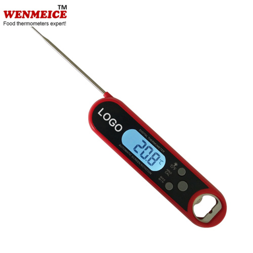 Digitale vleesthermometer voor het grillen. Waterdichte thermometer voor direct aflezen