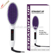 Electric Professional Magic Steam Hair Straightner Comb Steam Hair Straightener Brush Comb