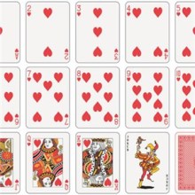 Centre Playing Card