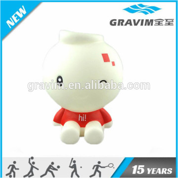 very cute vinyl doll, hot sales vinyl cartoon,customized rubber cartoon doll