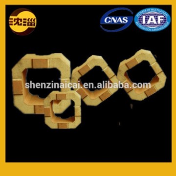 clay brick supplier cylindrical low apparent porosity refractory firebrick