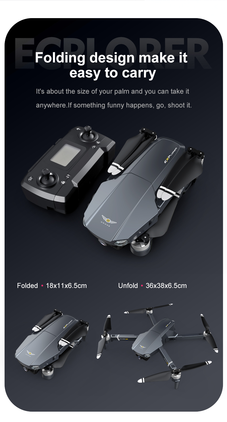 JJRC X20 Drone GPS Wifi FPV 6K HD Quadcopter with Camera 3-Axis Gimbal 28mins Flight Time Profesional RC Drones Dron Remote Toys
