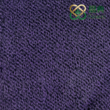 Stylish Purple and Black Faux Fur Material