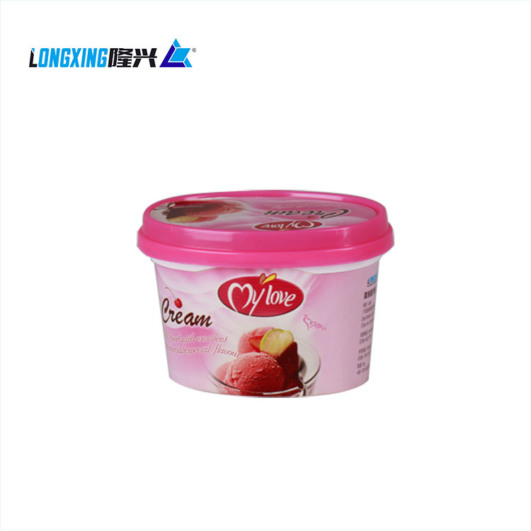 New design PP plastic IML ice cream cup