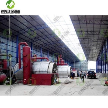 5-15TPD Plastic Pyrolysis Oil Distillation Plant