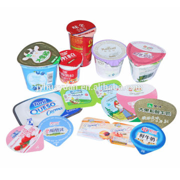 Aluminium Foil Lids for different colors