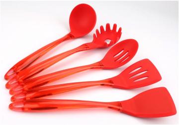 Silicone Cooking Utensils Sets Fork Skimmer