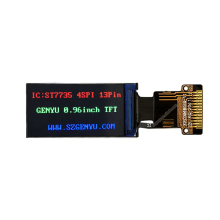 0.96 Inch Full Color IPS TFT LCD Display Screen with RGB160 Resolution and Modules