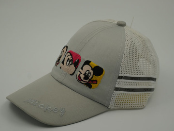 Cartoon baby hat,3D embroidery kids cap