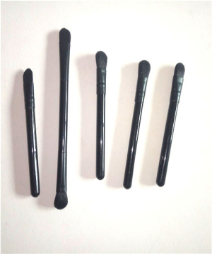Black Makeup Brush Set