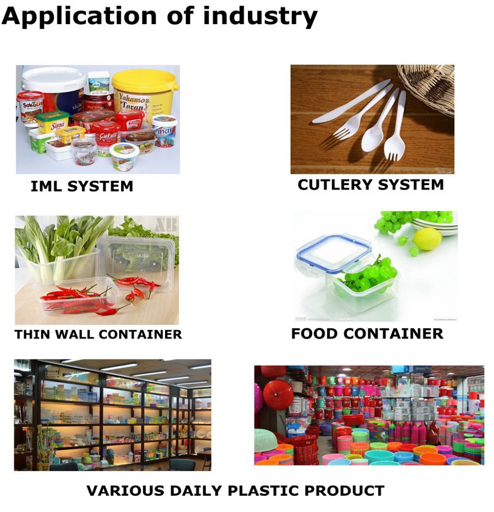 Auto disposable cutlery packing machine with robot arm