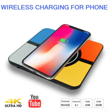 Android 8.1 TV Wireless Charger For iPhone
