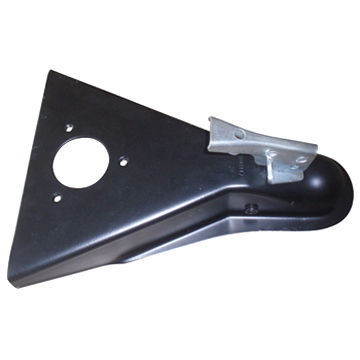 2-inch Trailer Coupler, 5000lbs Gross Vehicle Weight, Zinc-plated or Black-painted