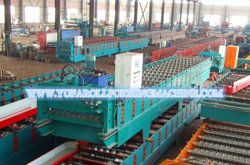 Corrugated Step Tile Roll Forming Machine