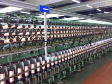 Cotton Single Yarn Air Splicer With Cotton Wool Chemical Fiber