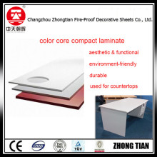 office countertop hpl high pressure laminate board board fireproof board phenolic compact laminate board