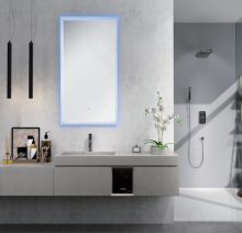 Bathroom mirror with high cost performance