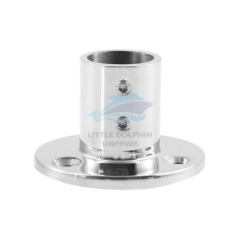 Weldable Base Marine Parts for Boat Deck Handrails - SUS316 yacht accessories