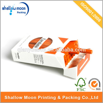 Art paper printing cigarette carton box, standard paper carton box