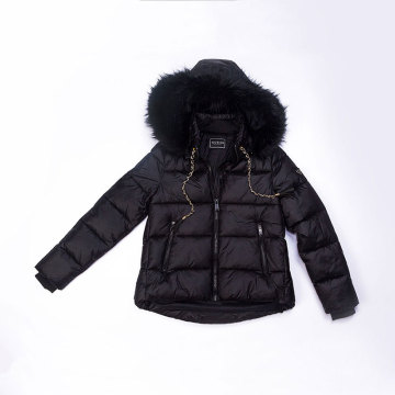 Women`s Fake Down Jacket