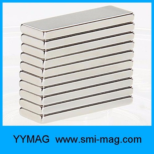 strong magnet neodymium magnet 2.5''x0.5''x0.125'' block magnet for boat motors