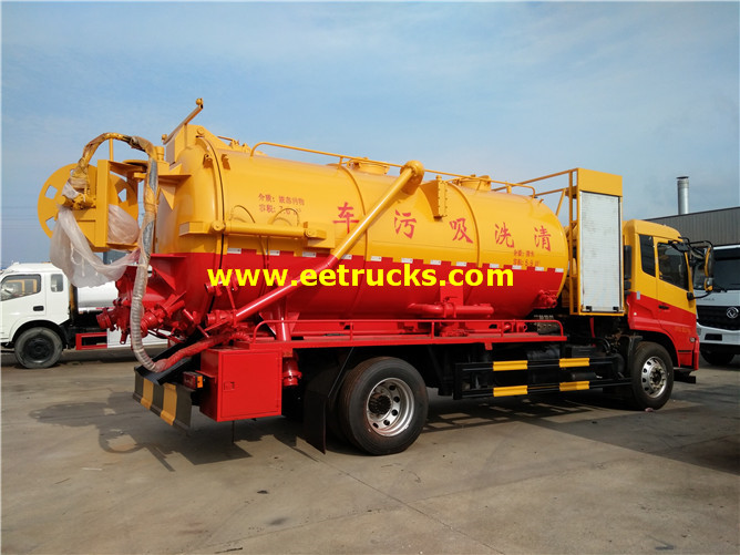 Sewage Cleaning Suction Truck