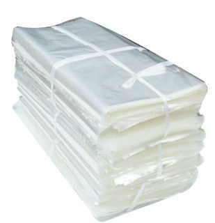 transparent hdpe flat bag on roll/ roll bag