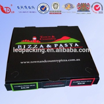 Cheap black pizza box ,pizza box for microwave