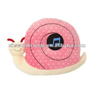 MP3 MP4 Cute Snail Plush Speaker music Cushion
