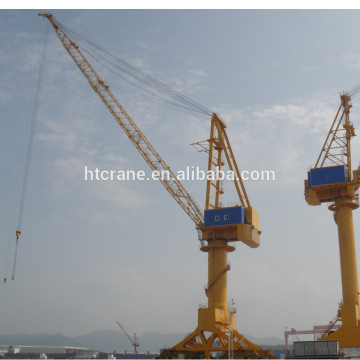 MQ series slewing jib portal crane container lifting crane
