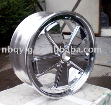 chrome 3 pcs forged alloy wheel