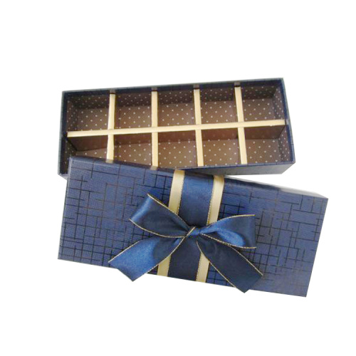 Beautiful paper cardboard chocolate gift box packaging